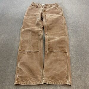 Carhartt Tan Canvas Work Capri Pants